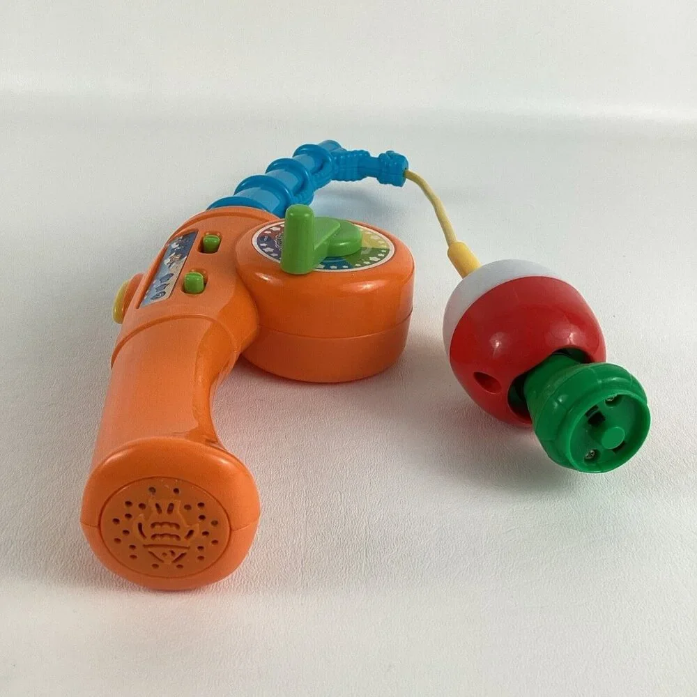 VTech Jiggle & Giggle Fishing Set Smart Pole Sea Creatures Learning Toy Bobber A